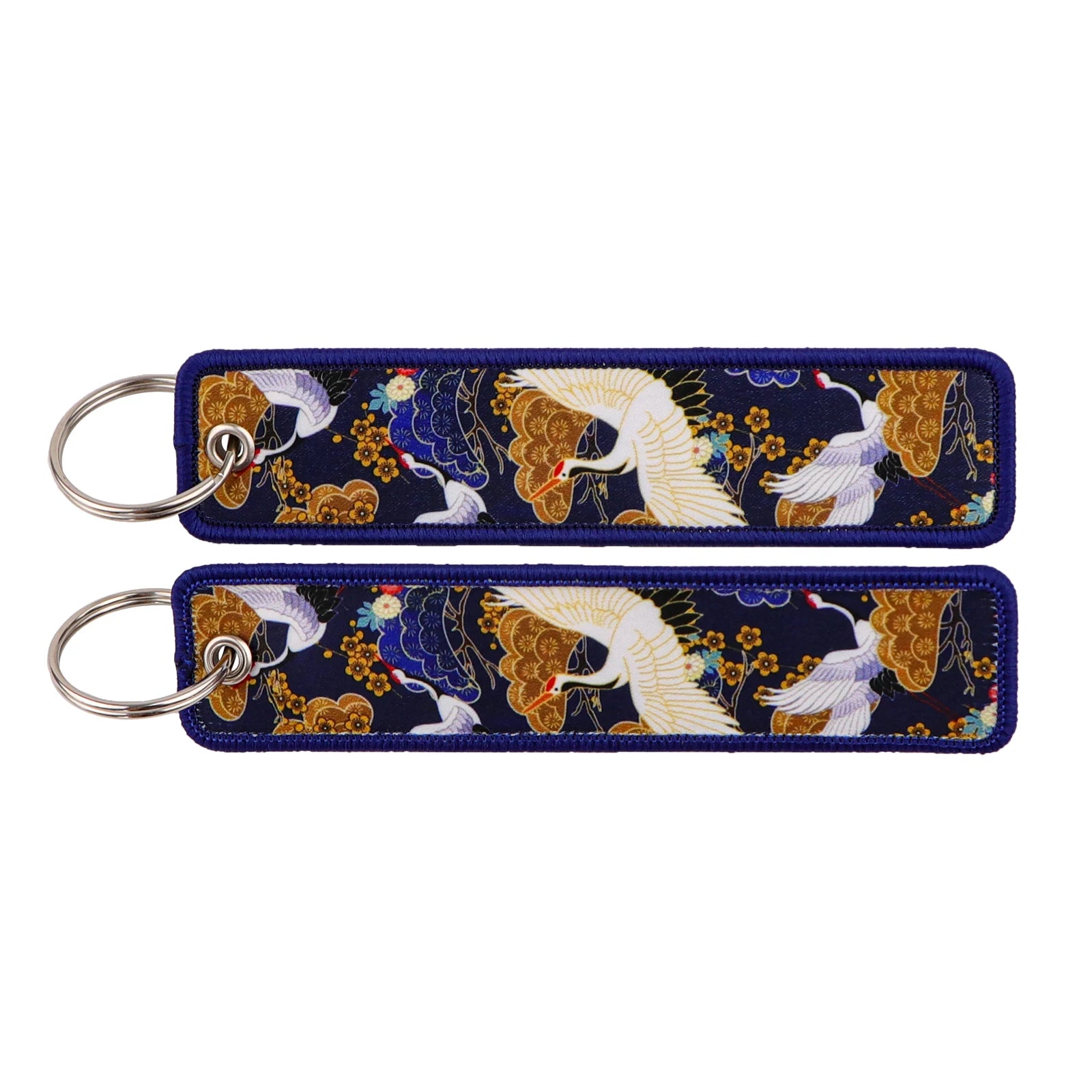 Porte-clé capybara brodé style boho fait main