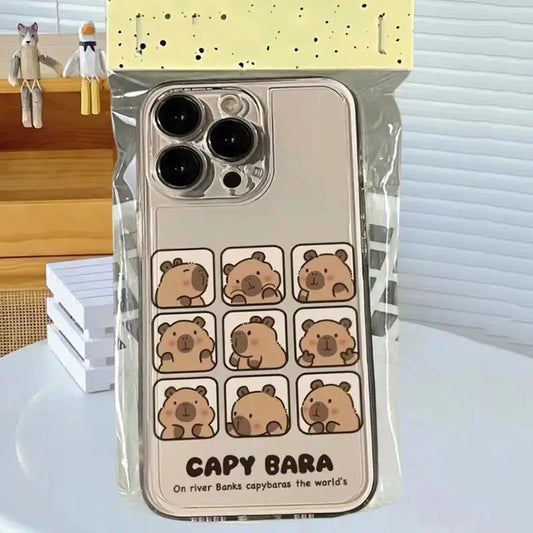 Coque Transparente Samsung Capybara Kawaii