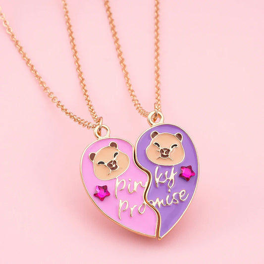 Collier Capybara BFF