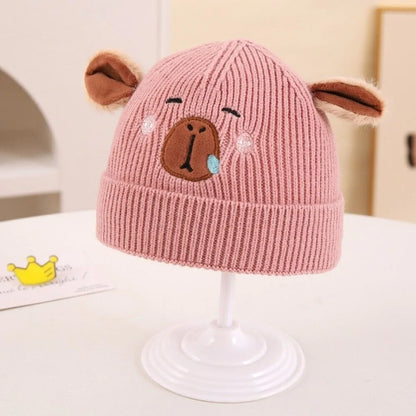 Bonnet Capybara Fille Bébé - Pink