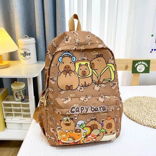 Sac à Dos Capybara Marron