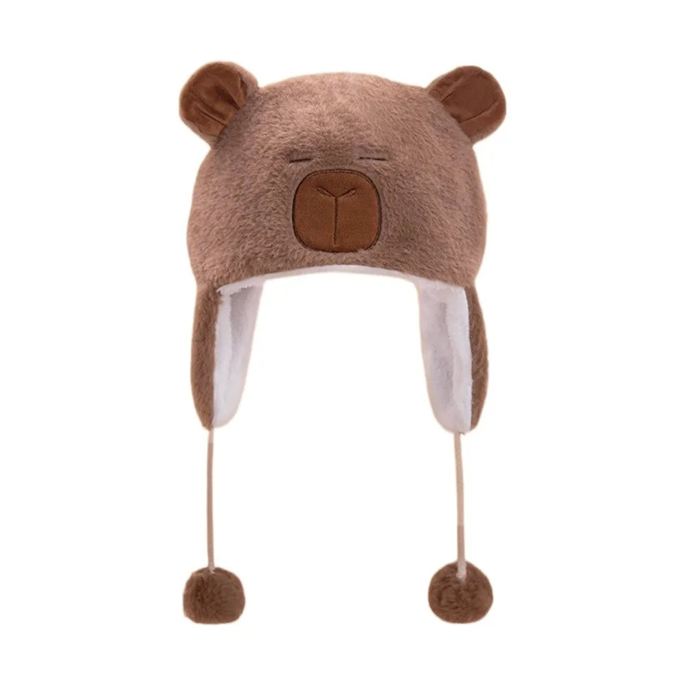 Bonnet Chapka Capybara - Dark Brown