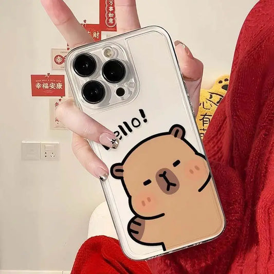 Coque Transparente Samsung Capybara Hello