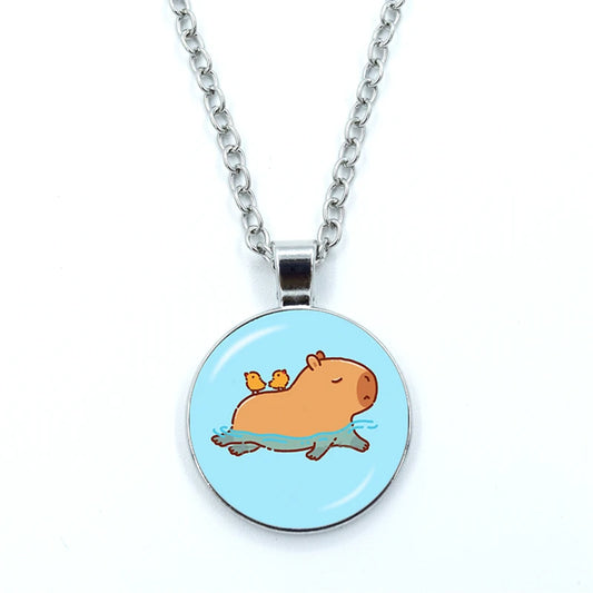 Collier Capybara Famille