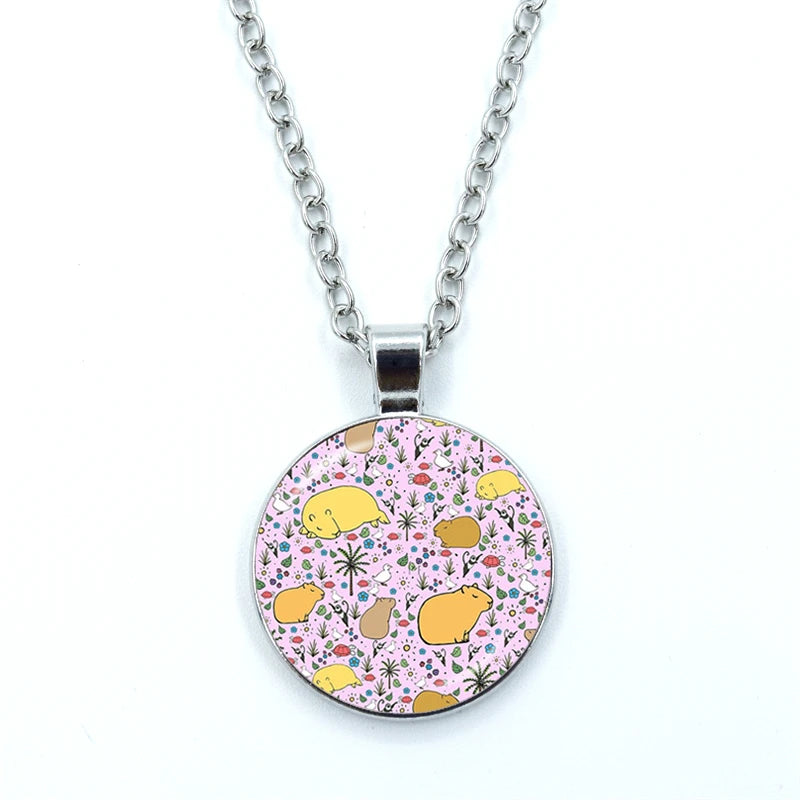 Collier Capybara Fantaisie