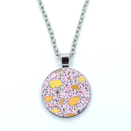 Collier Capybara Fantaisie