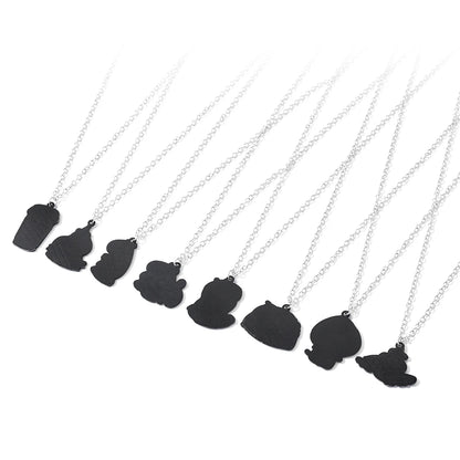 Collier Capybara Fraise