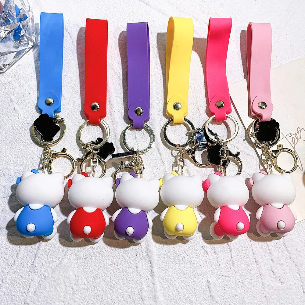 Porte-clé capybara pendentif élégant pour sac à main