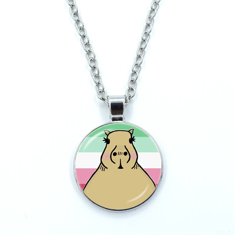 Collier Capybara Drole