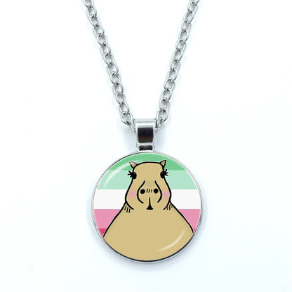 Collier Capybara Drole
