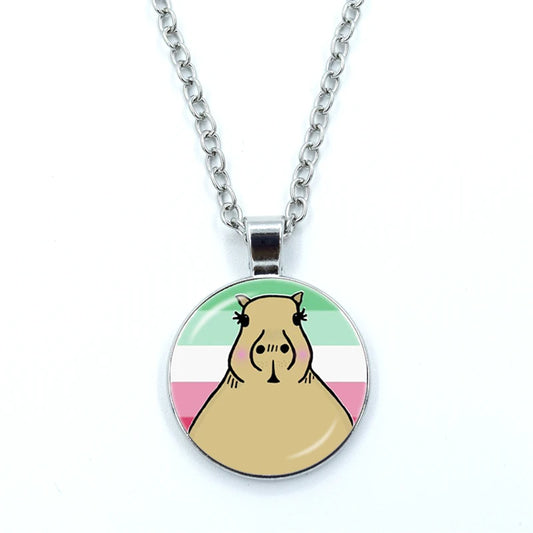 Collier Capybara Drole