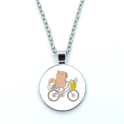 Collier Capybara Vélo